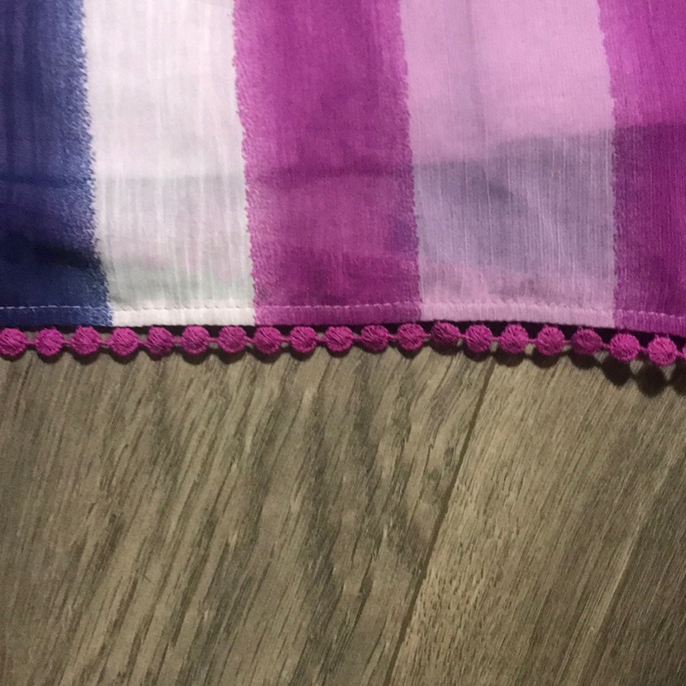 Nwt Striped shift dress with liner - Picture 2 of 6